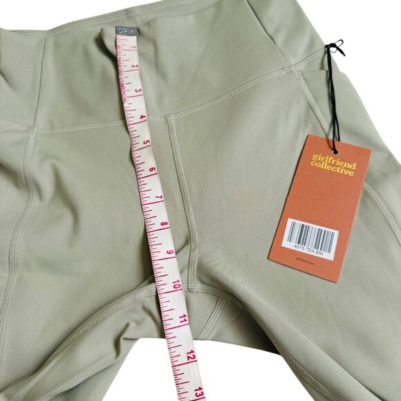 Girlfriend Collective compressive legging sz small olive green full leg pockets - Picture 6 of 12
